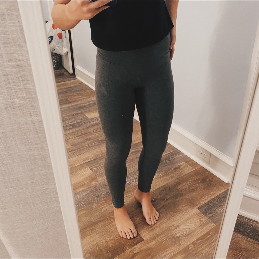 Aerie Gray ‘Chill’ Leggings, Size Small